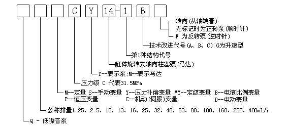 斜轴式柱塞泵